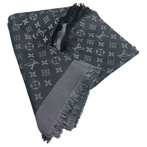 louis vuitton replica scarf|louis vuitton scarf men's grey.